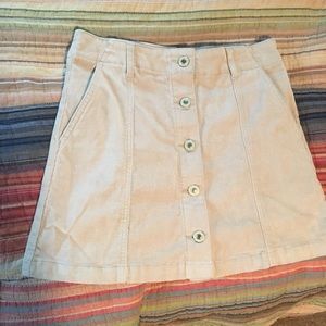 Forever 21 Khaki Skirt